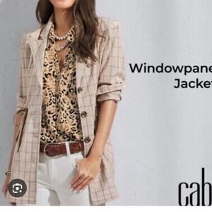 Cabi windowpane jacket